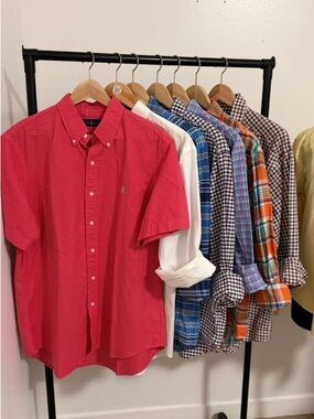 Ralph Lauren Various brands. The price per shirt is the one listed in the post.